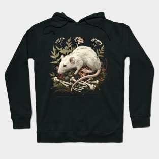 rat bones death Hoodie